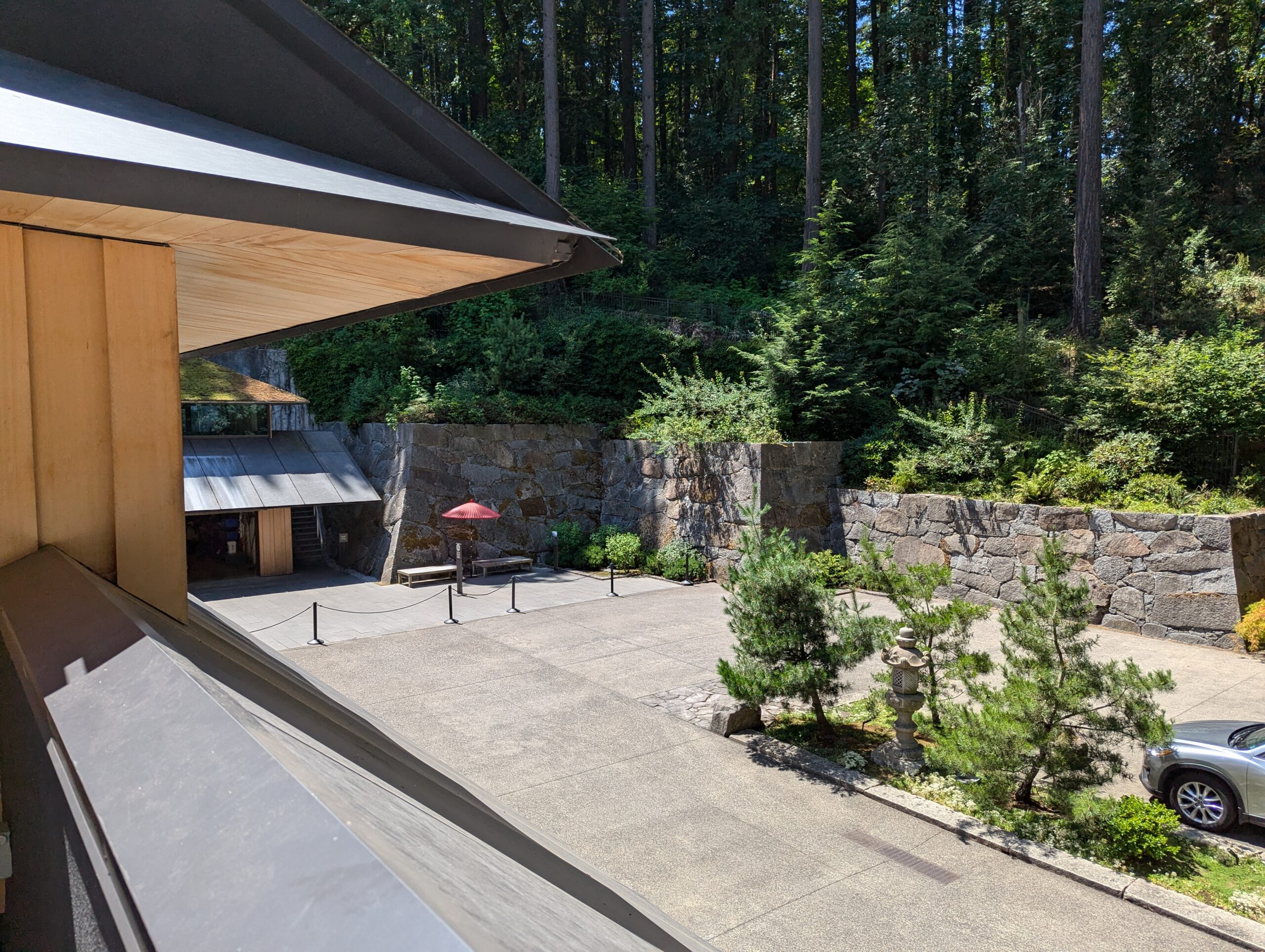 Portland, Oregon, USA - 07.12.2024: Portland Japanese Garden is a traditional Japanese-style garden in Portland, Oregon, USA.